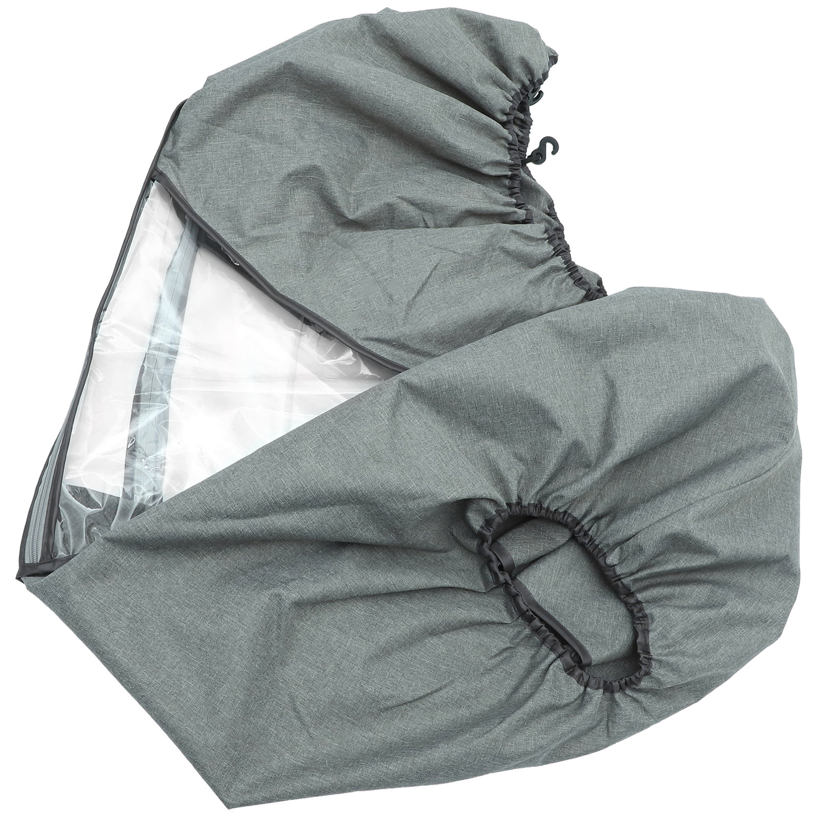 Stroller Rain Cover - Wodoodporna, wiatroodporna i pyłoszczelna osłona na