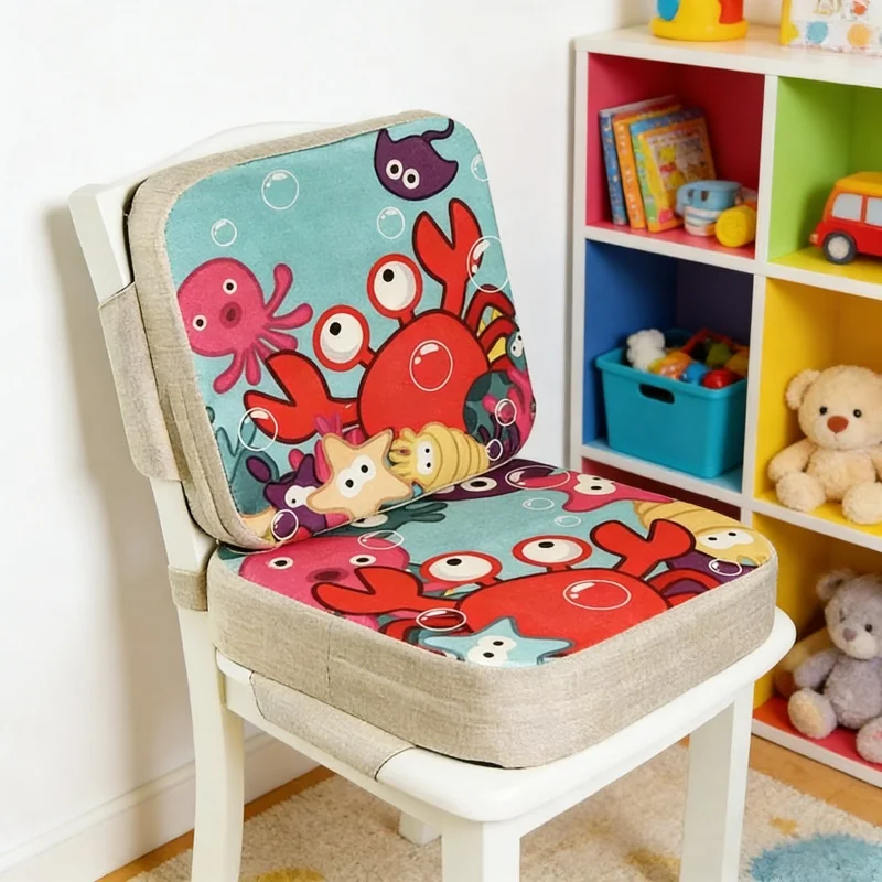 Baby High Chair Booster - Podwyższona poduszka do krzesełka do karmienia