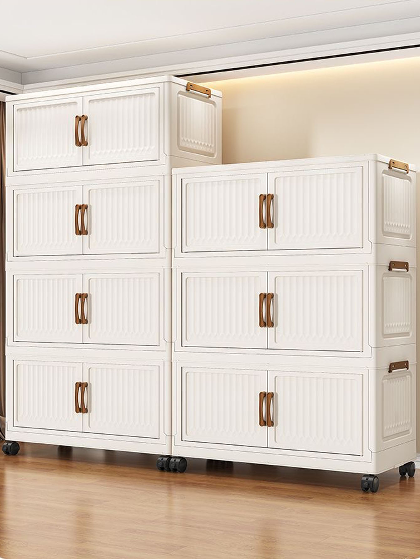 Baby Products Storage Box - Składana, wielowarstwowa plastikowa szafa na ubrania