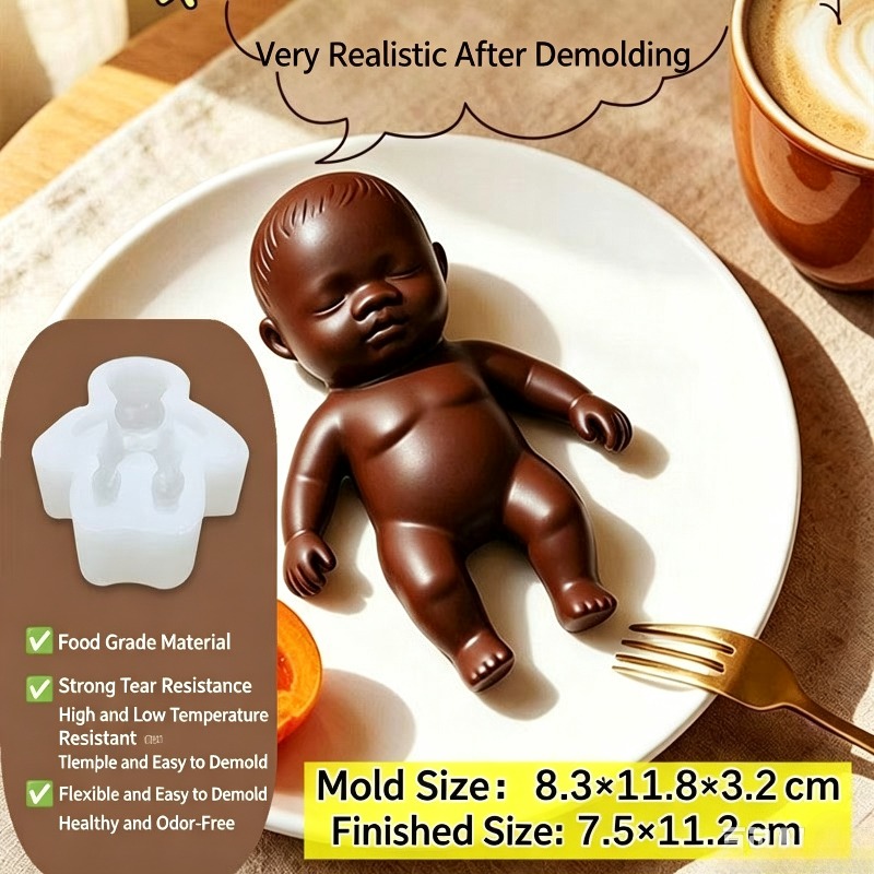 Baby Products Soap - Forma silikonowa 3D w kształcie realistycznego