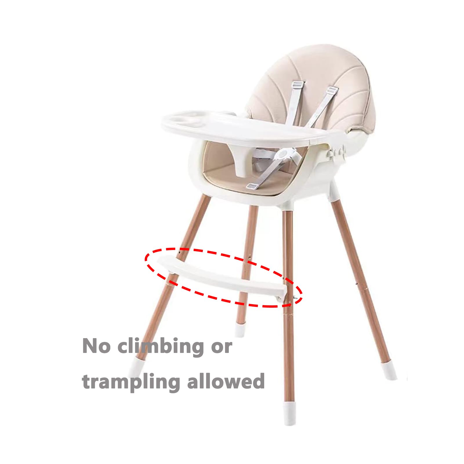 Wysokie krzesełko dla dziecka  – Baby High Chair Booster recenzja i cena