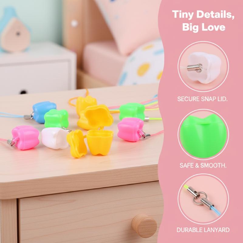 50 szt. Pudełek na zęby mleczn – Baby Products Storage Box recenzja i cena