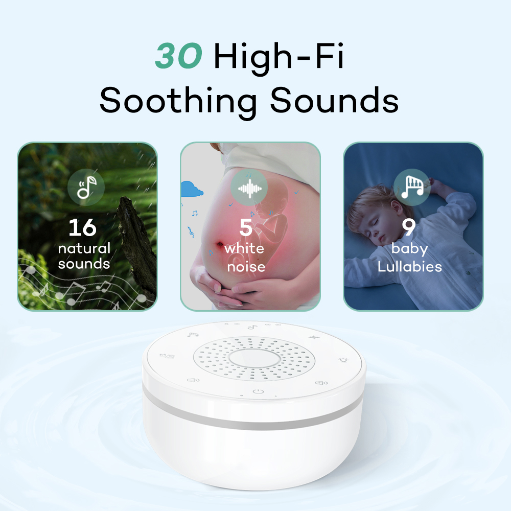 Urządzenie wytwornika białego  – White Noise Machine Baby recenzja i cena