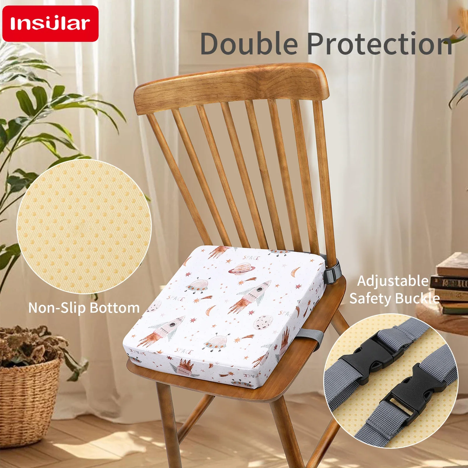 Wodoodporna poduszka podwyższa – Baby High Chair Booster recenzja i cena