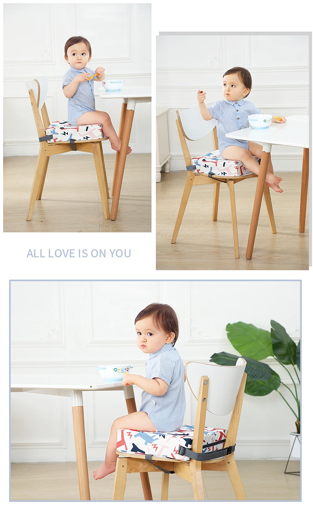 Poduszka do krzesełka dla dzie – Baby High Chair Booster recenzja i cena