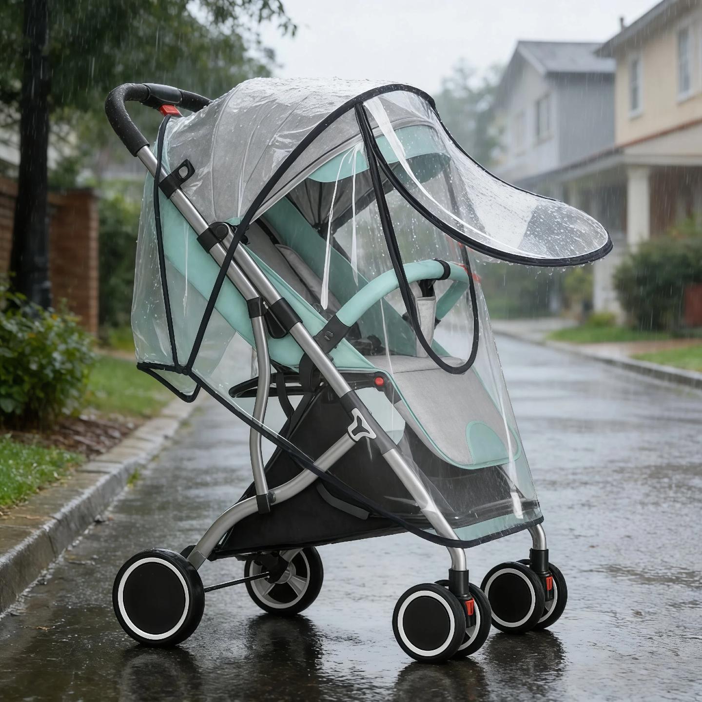 Uniwersalny Wodoodporny Pokrow – Stroller Rain Cover recenzja i cena
