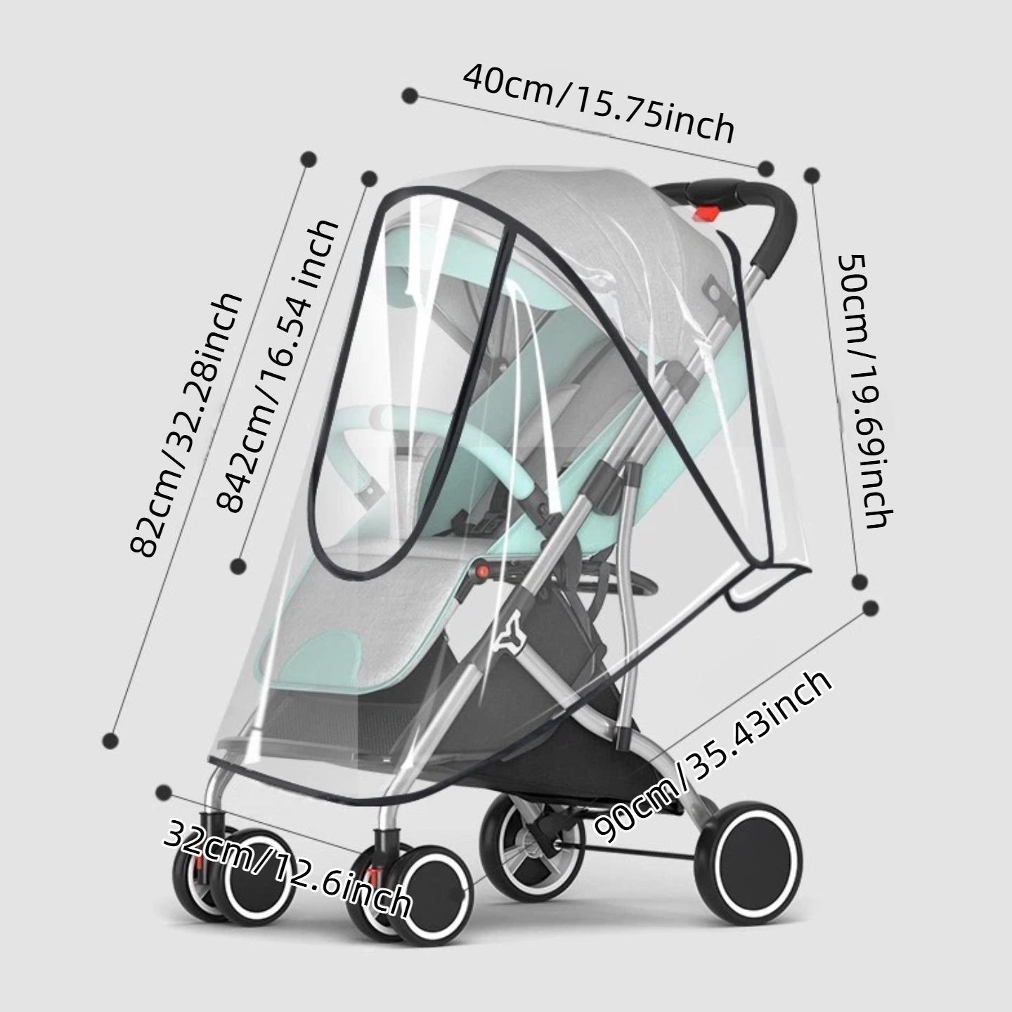 Uniwersalny Wodoodporny Pokrow – Stroller Rain Cover recenzja i cena