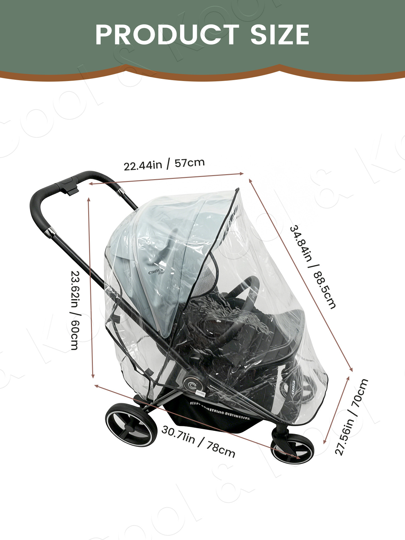 Uniwersalna, wodoodporna i wia – Stroller Rain Cover recenzja i cena