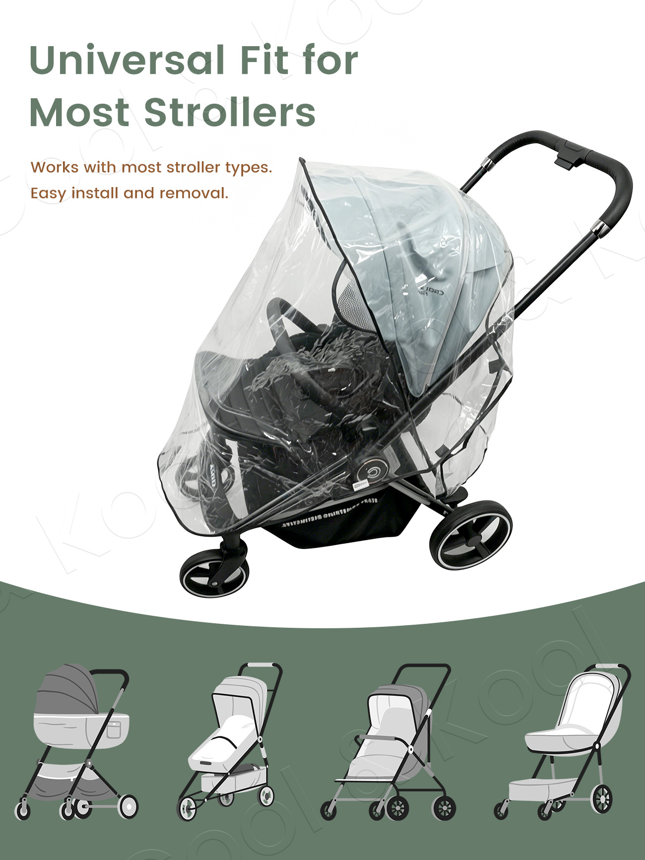 Uniwersalna, wodoodporna i wia – Stroller Rain Cover recenzja i cena