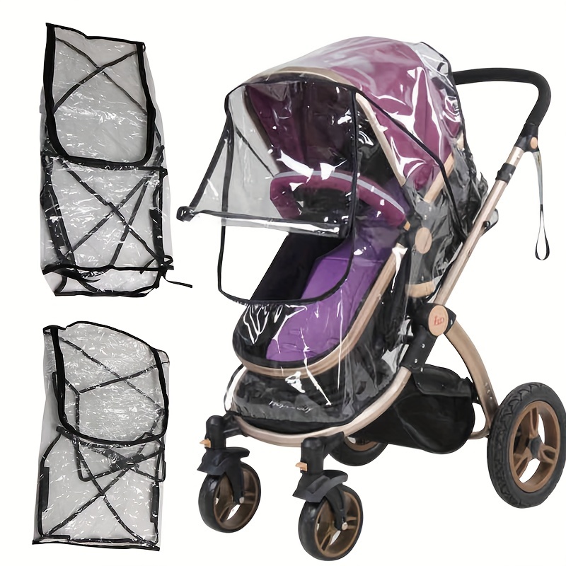 1 szt. Przenośny Uniwersalny W – Stroller Rain Cover recenzja i cena