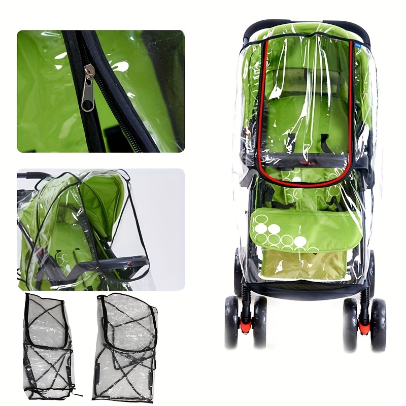1 szt. Przenośny Uniwersalny W – Stroller Rain Cover recenzja i cena