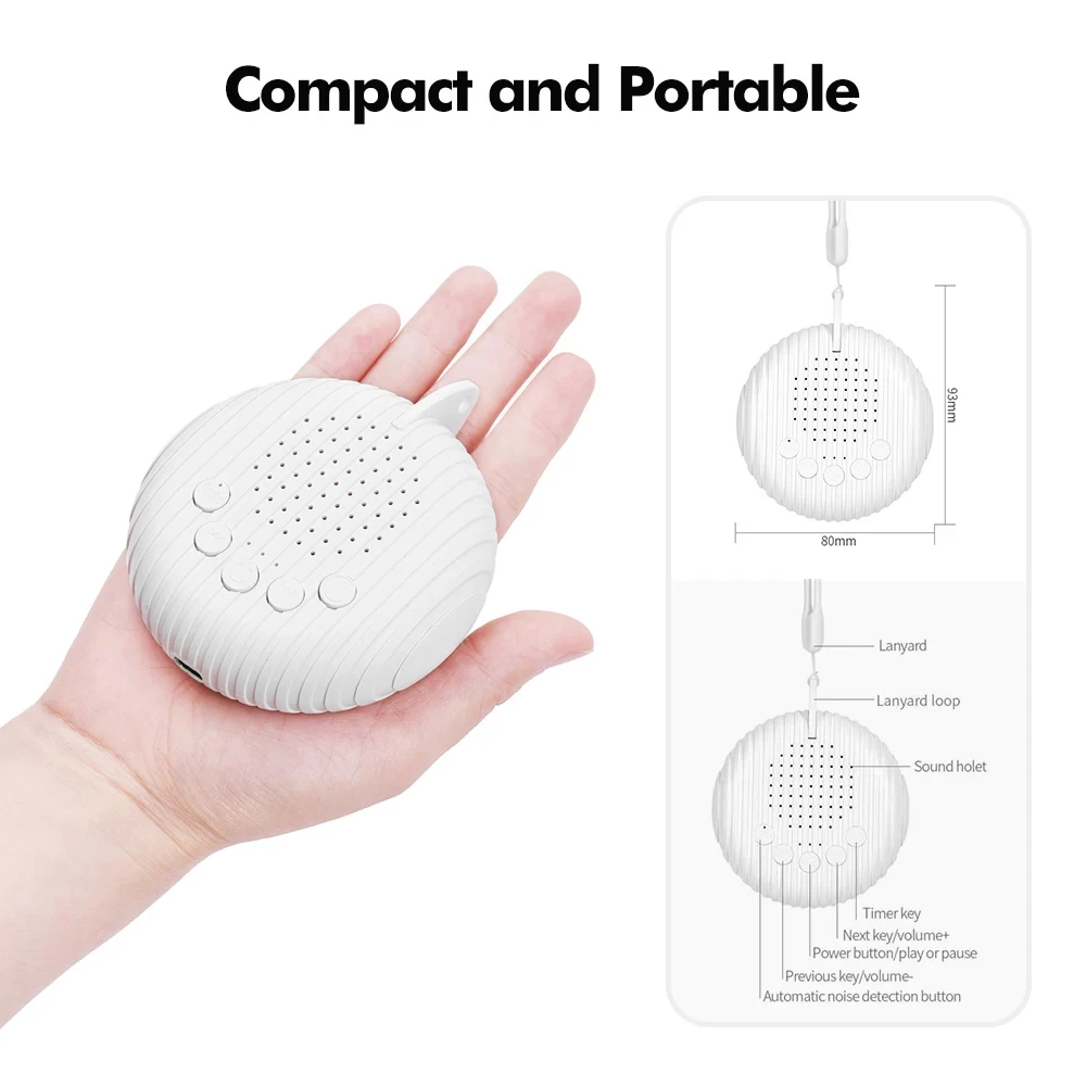 Nowy przenośny generator białe – White Noise Machine Baby recenzja i cena