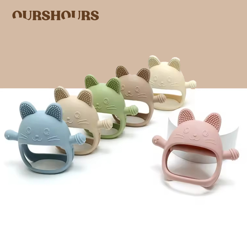 1PC Silikonowe gryzaki dla nie – Teething Mitten Baby recenzja i cena