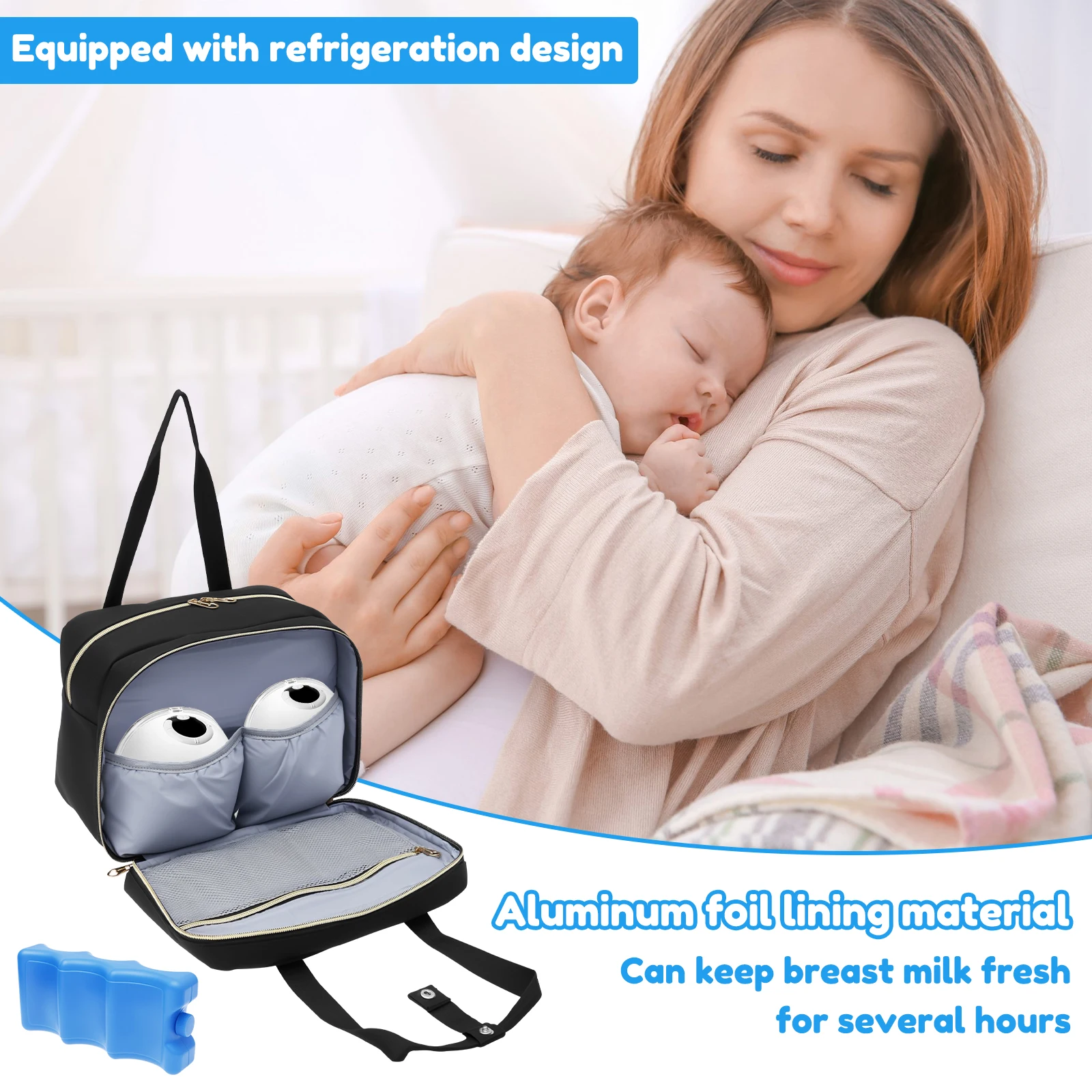 Torba do przechowywania mleka  – Baby Products Pack recenzja i cena