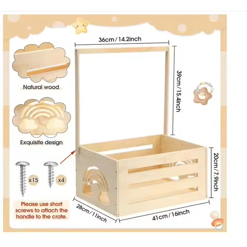 Spersonalizowany pojemnik do p – Baby Products Storage Box recenzja i cena