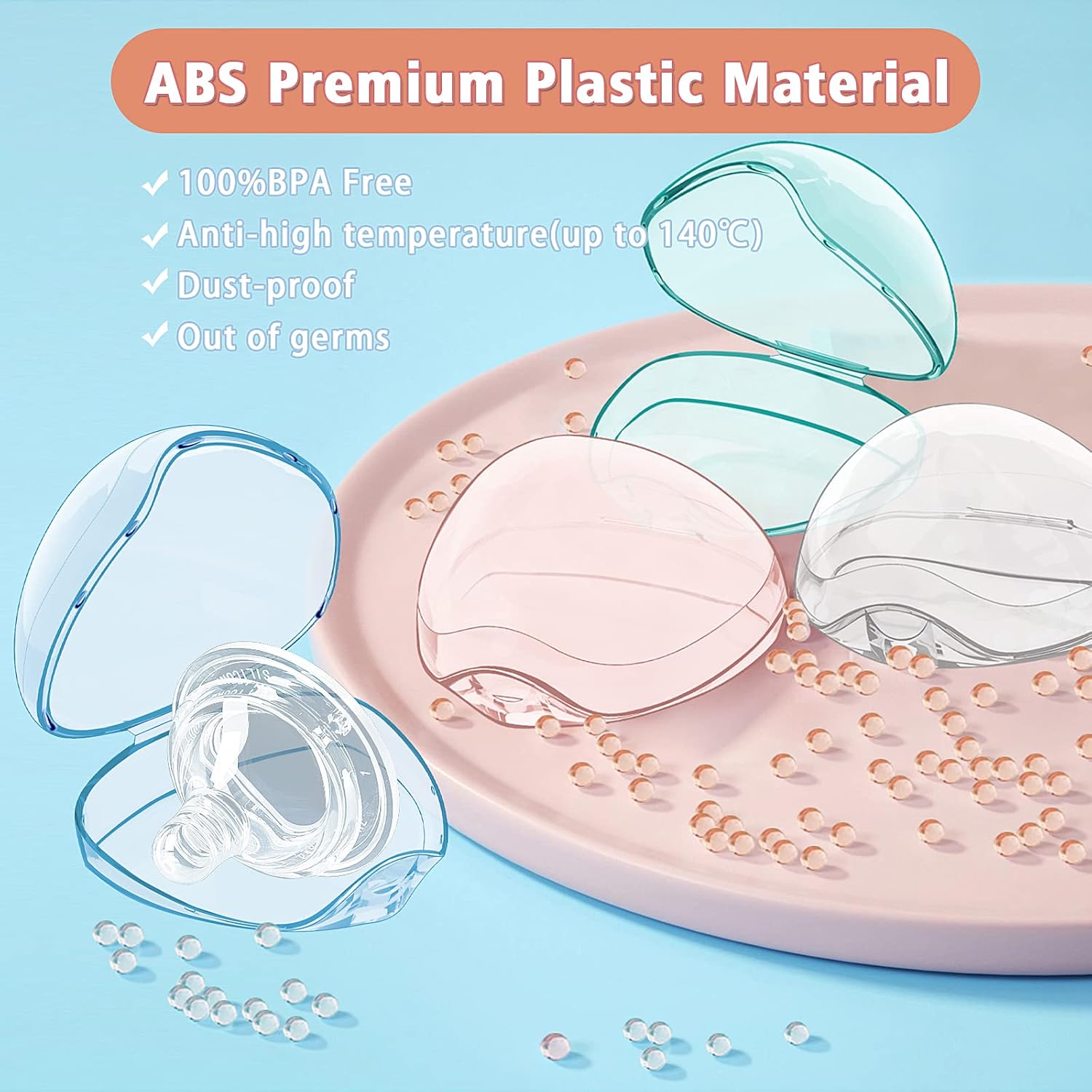 Pojemnik na smoczek - 2/4 szt. – Baby Products Storage Box recenzja i cena