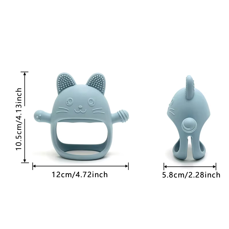 Gryzak dla niemowląt, silikono – Teething Mitten Baby recenzja i cena