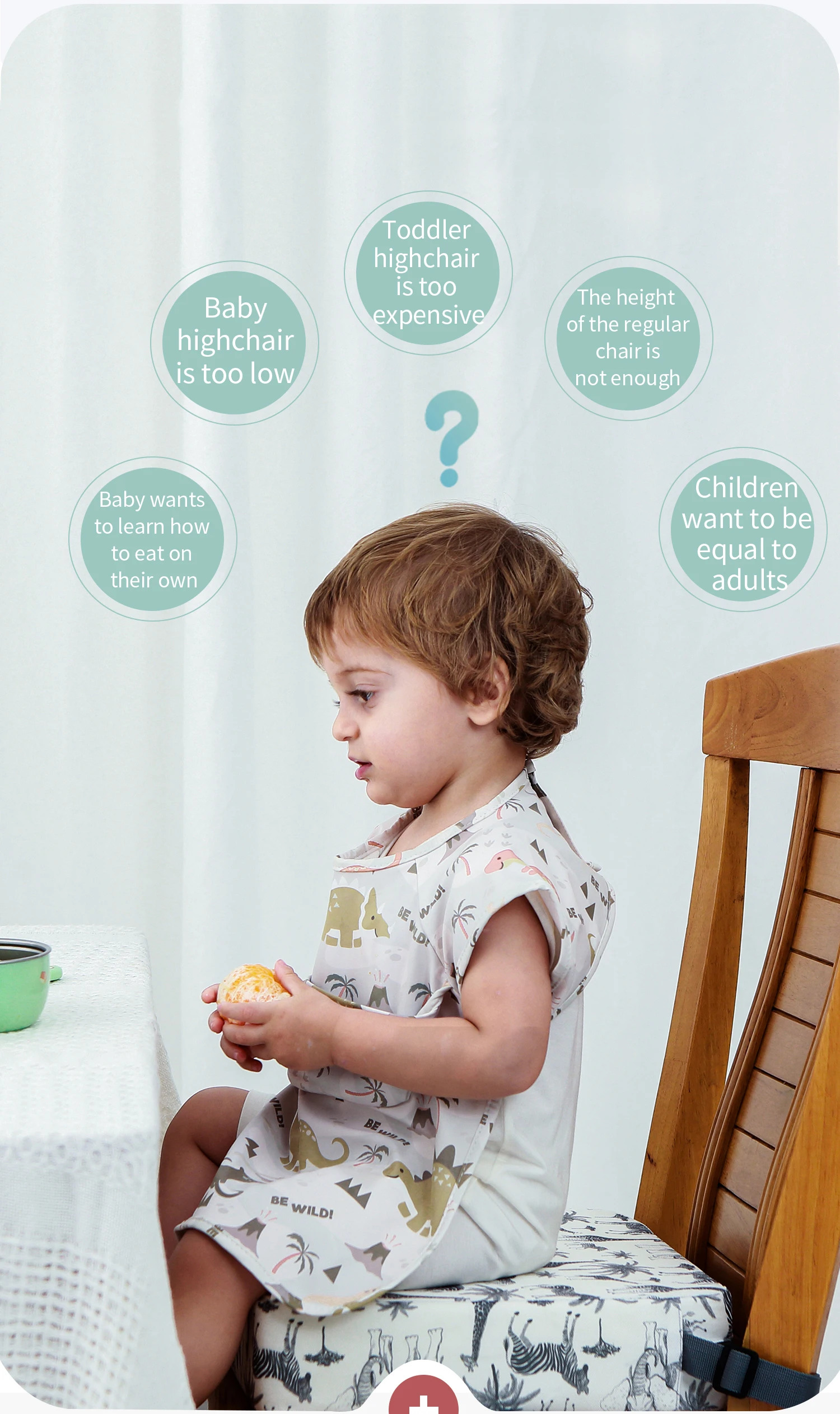 Poduszka podwyższająca dla dzi – Baby High Chair Booster recenzja i cena