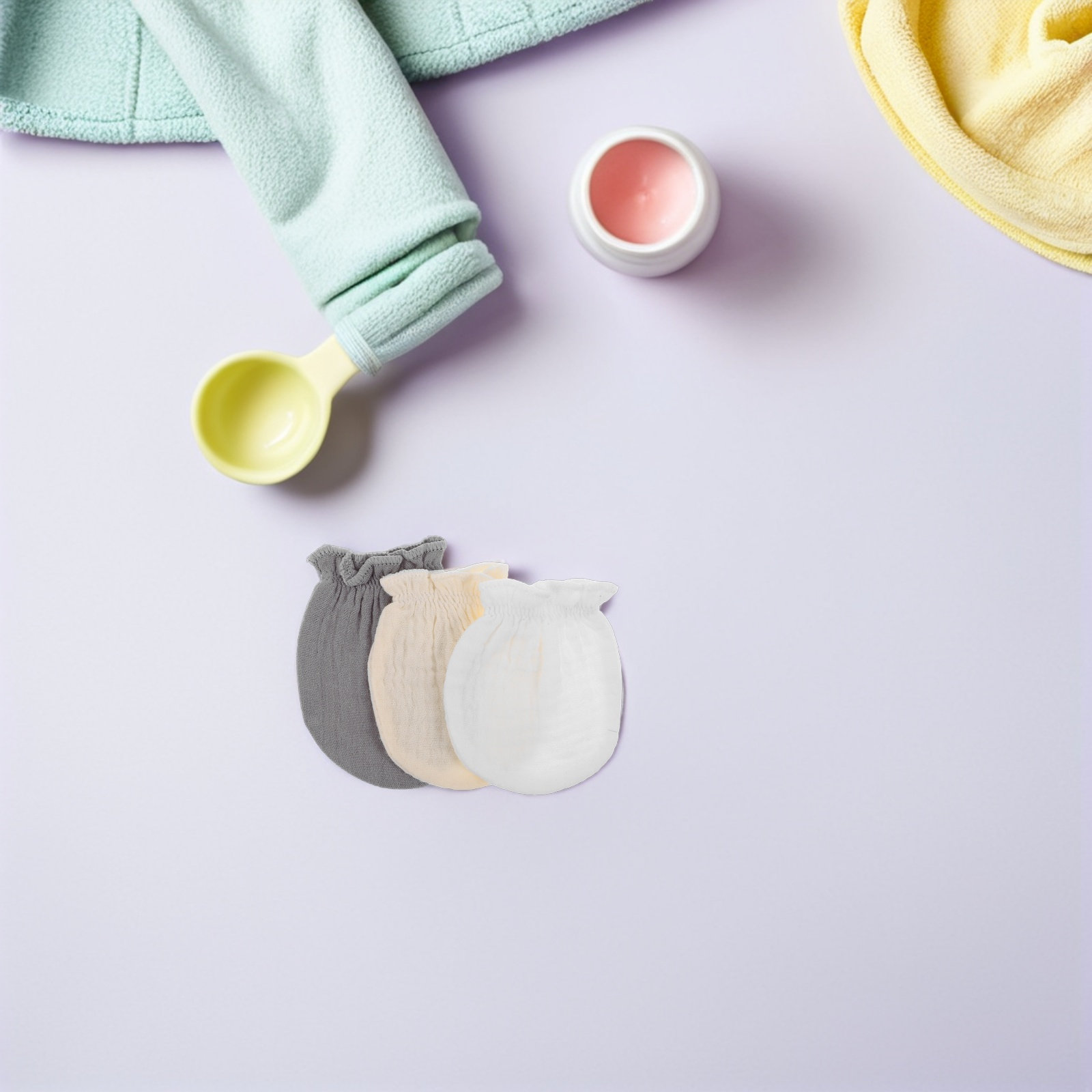 6 par rękuszek dla niemowląt,  – Teething Mitten Baby recenzja i cena