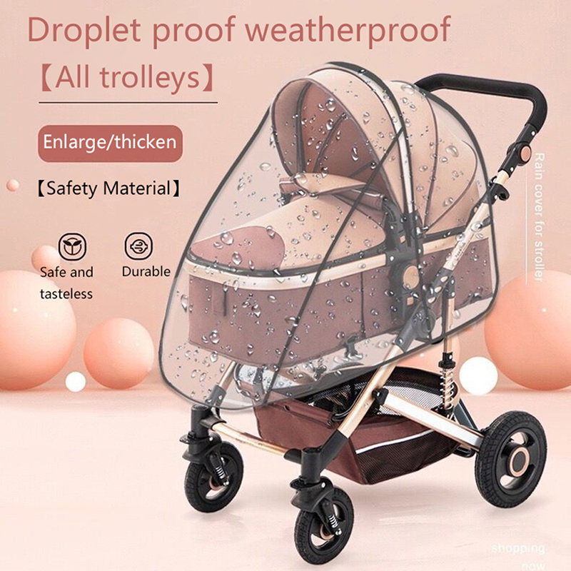 Osłona przeciwdeszczowa na wóz – Stroller Rain Cover recenzja i cena