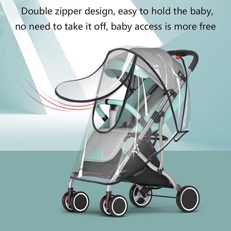 Osłona przeciwdeszczowa na wóz – Stroller Rain Cover recenzja i cena