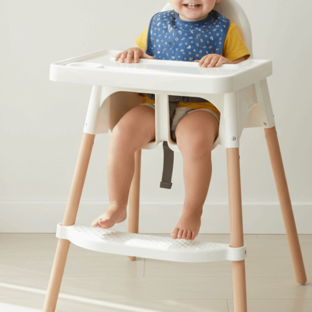 Wygodny podnóżek do krzesełka  – Baby High Chair Booster recenzja i cena