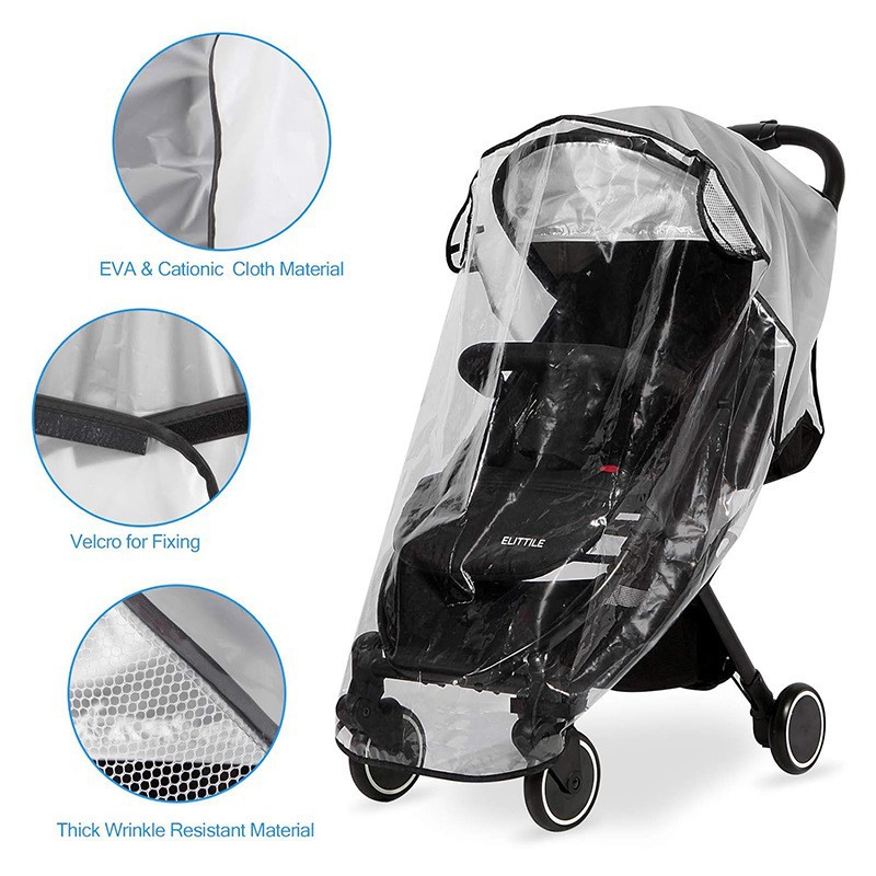 Uniwersalny pokrowiec przeciwd – Stroller Rain Cover recenzja i cena