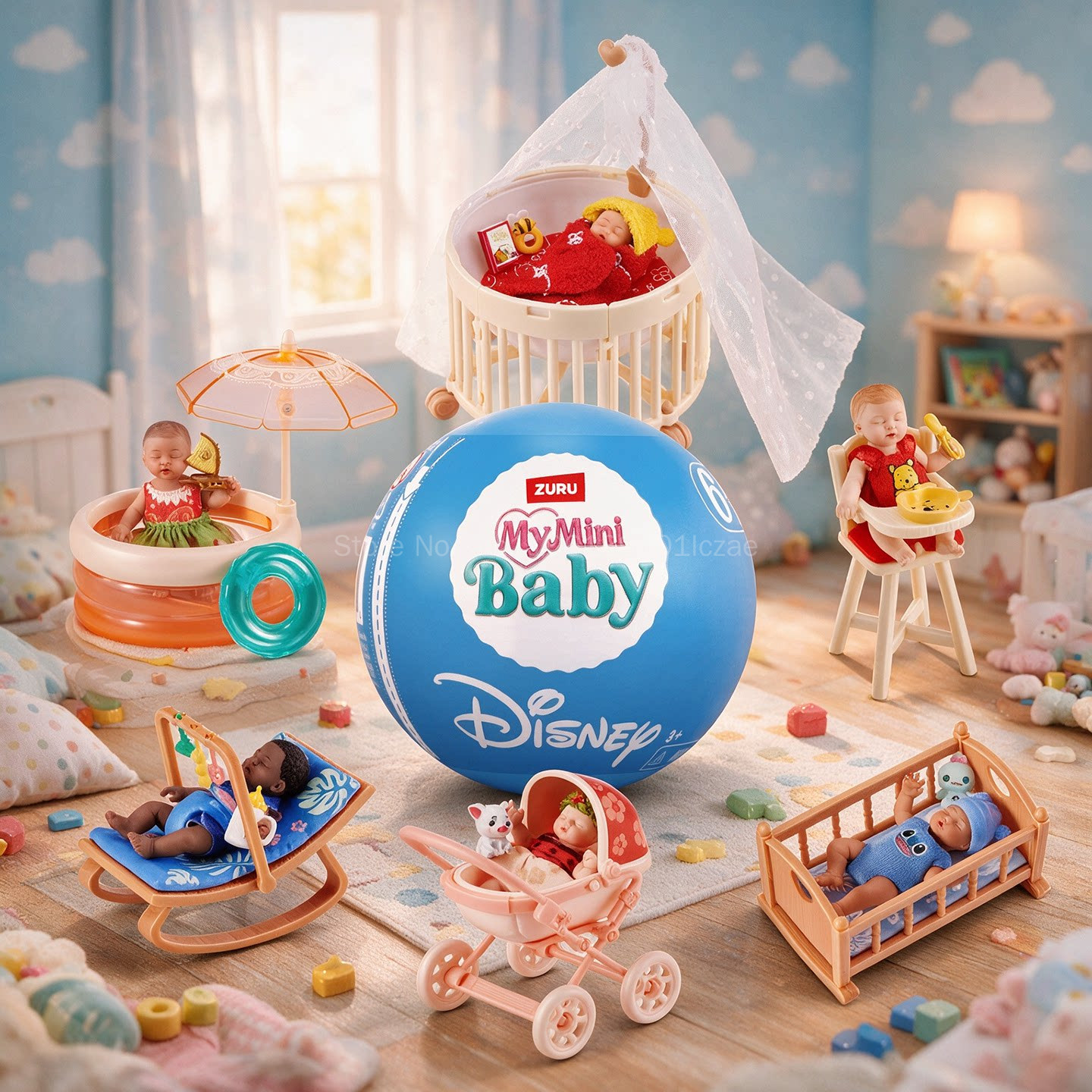 ZURU Disney My Mini Baby Blind – Baby Products Pack recenzja i cena