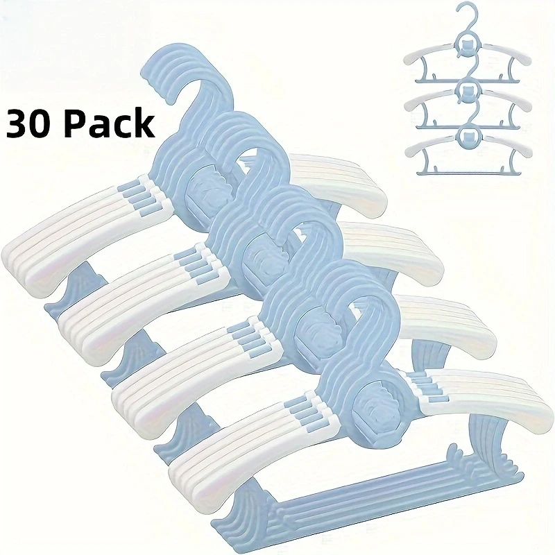 30 sztuk plastikowych wieszakó – Baby Products Pack recenzja i cena