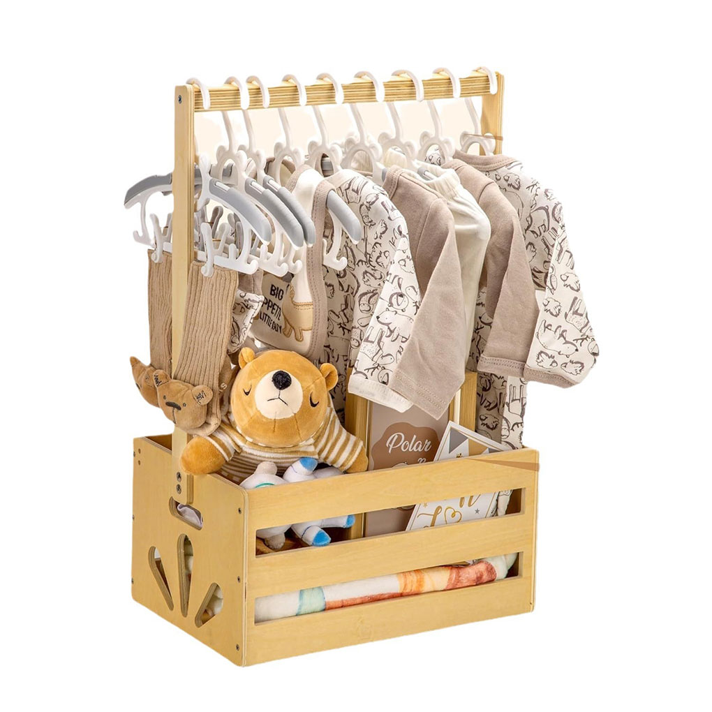 2025 Duży drewniany kosz do pr – Baby Products Storage Box recenzja i cena