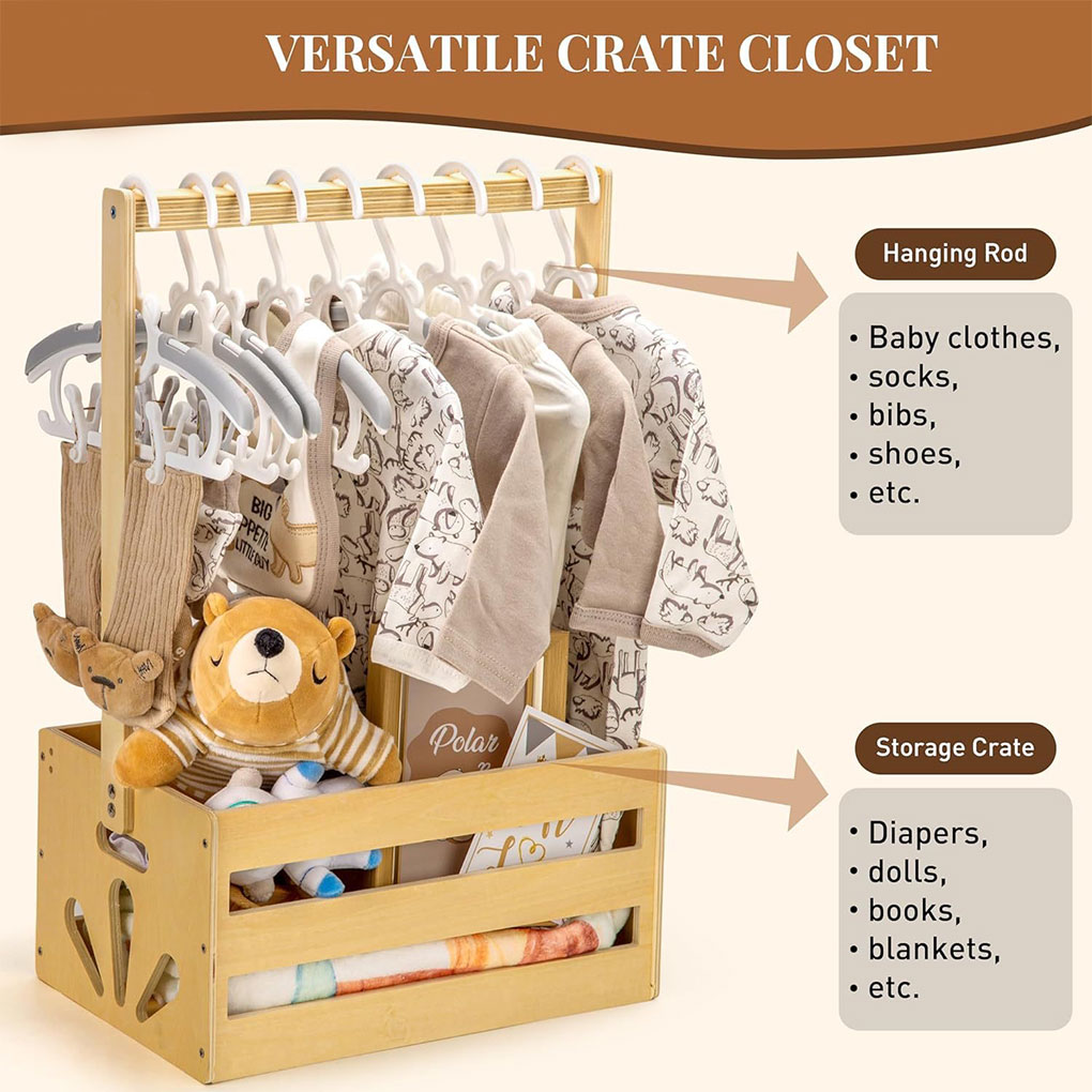 2025 Duży drewniany kosz do pr – Baby Products Storage Box recenzja i cena